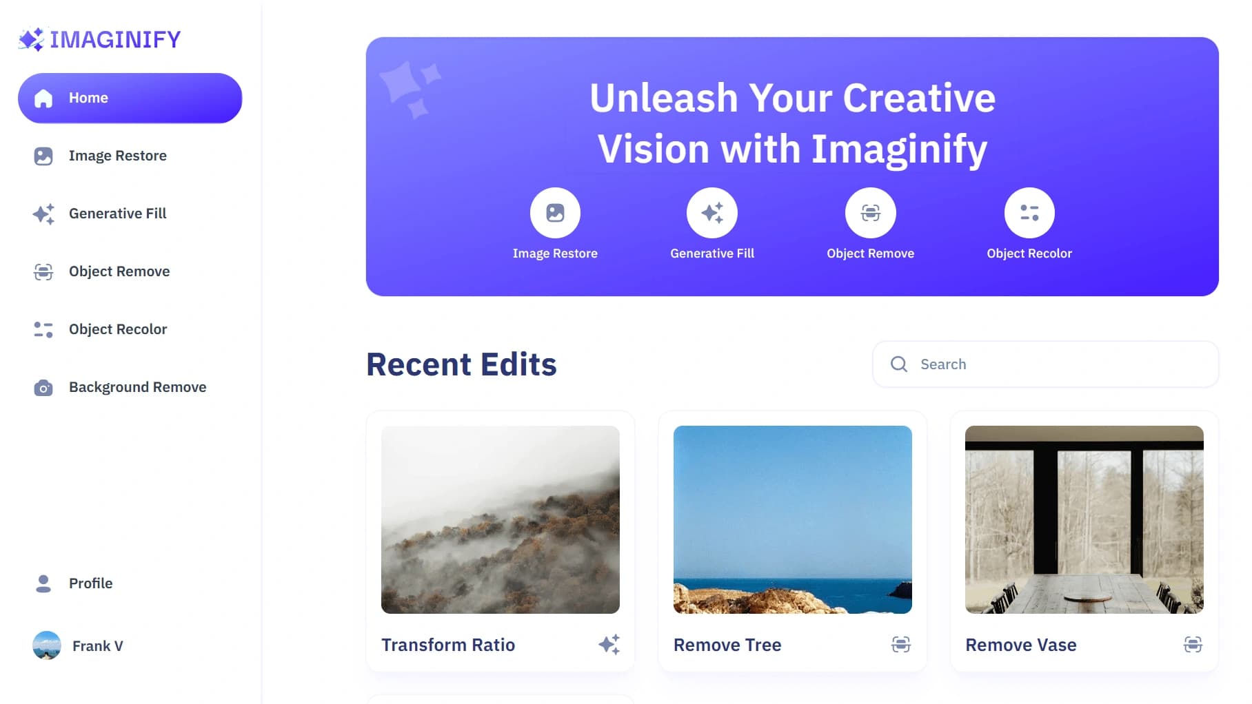 An image of the Imaginify project.